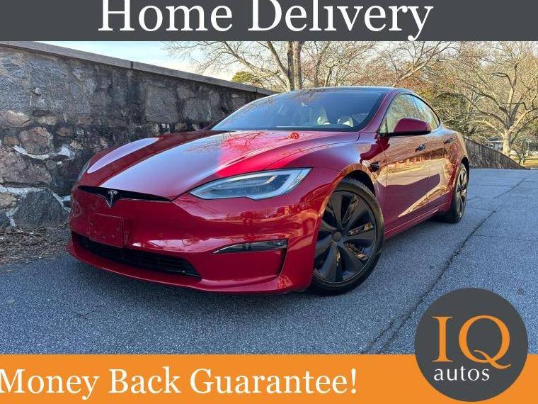 TESLA MODEL S 2022 5YJSA1E68NF471797 image